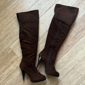 Anne Michelle Over the Knee Boots size 8